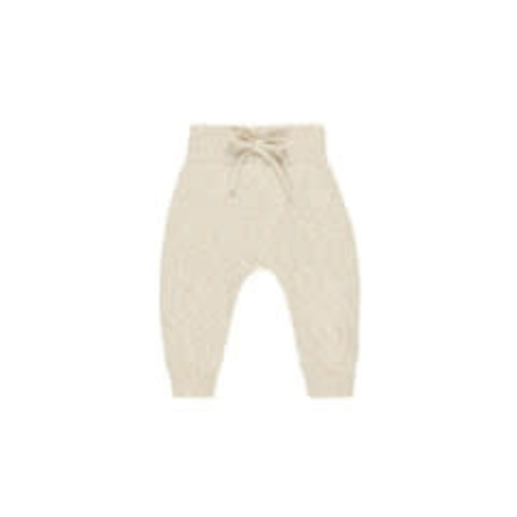 Rylee + Cru Inc. KNIT PANT || SPECKLED NATURAL