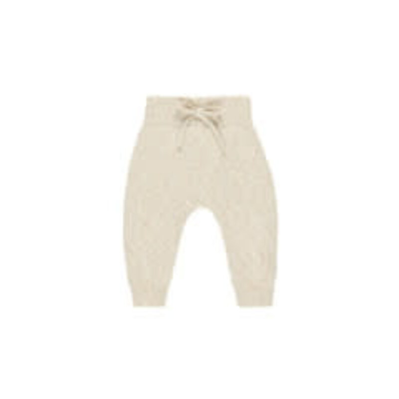 Rylee + Cru Inc. KNIT PANT || SPECKLED NATURAL