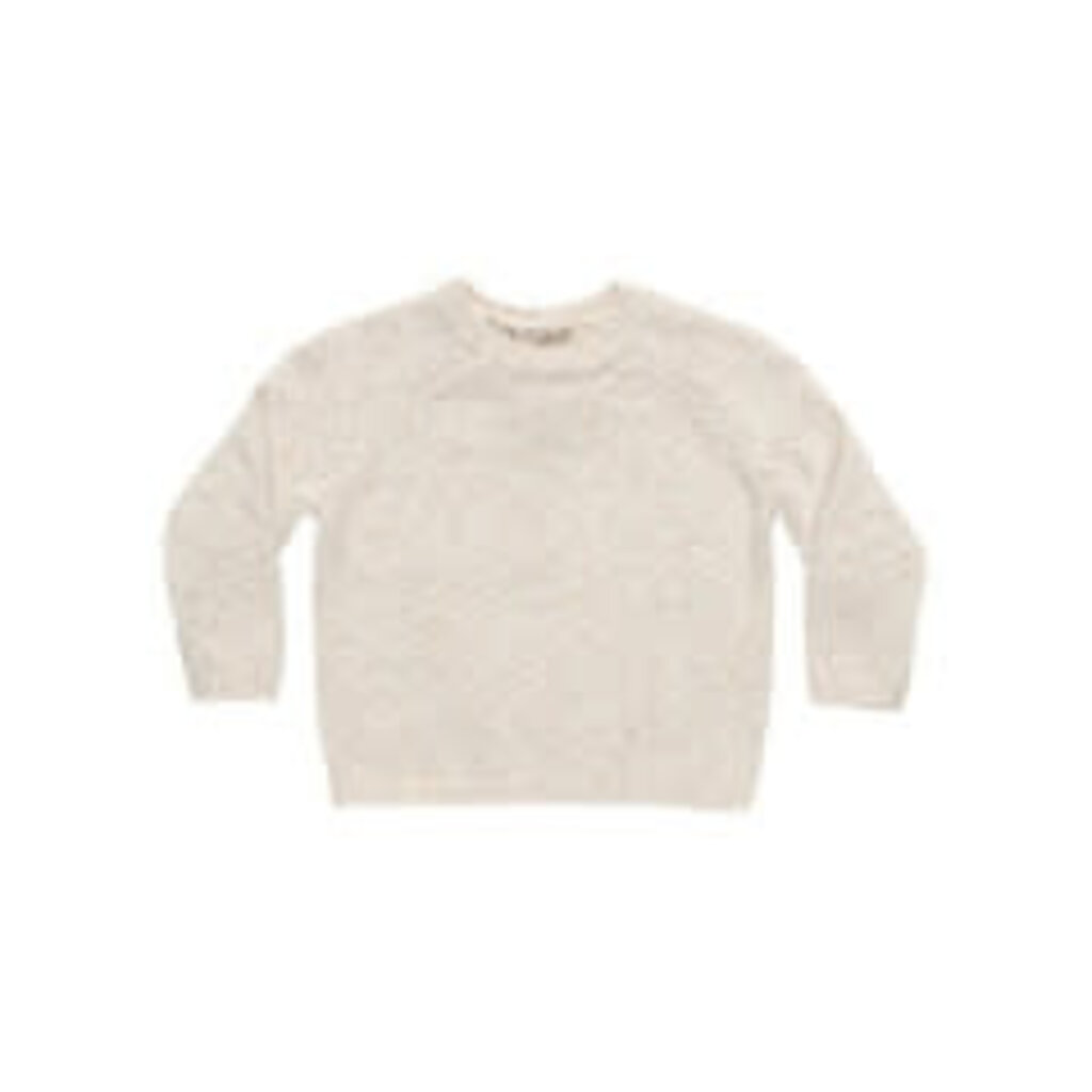 Quincy Mae KNIT SWEATER || SPECKLED NATURAL