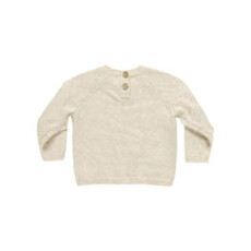 Quincy Mae KNIT SWEATER || SPECKLED NATURAL