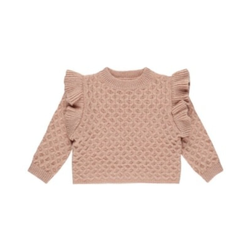 Rylee + Cru Inc. LA REINA SWEATER || ROSE