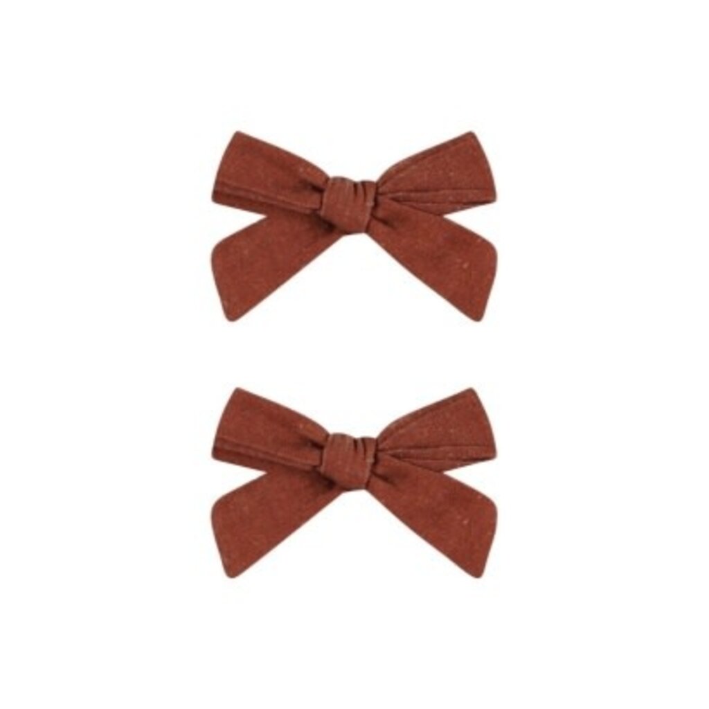 Rylee + Cru Inc. BOWS, SET OF 2 || BRICK