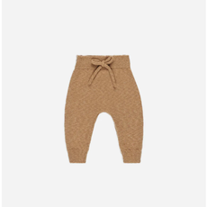 Quincy Mae KNIT PANT || SPECKLED GOLDEN 2-3Y