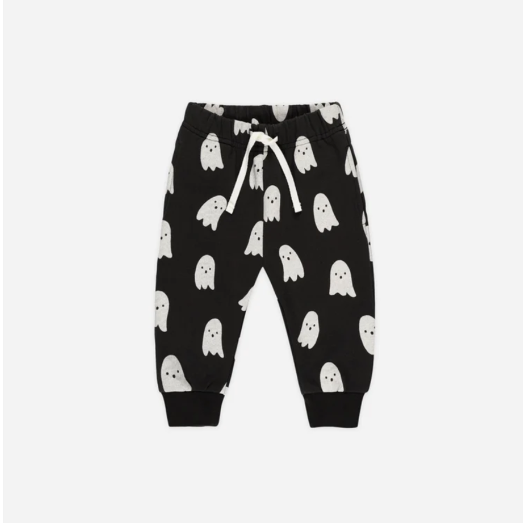 Quincy Mae RELAXED FLEECE SWEATPANT|| GHOSTS