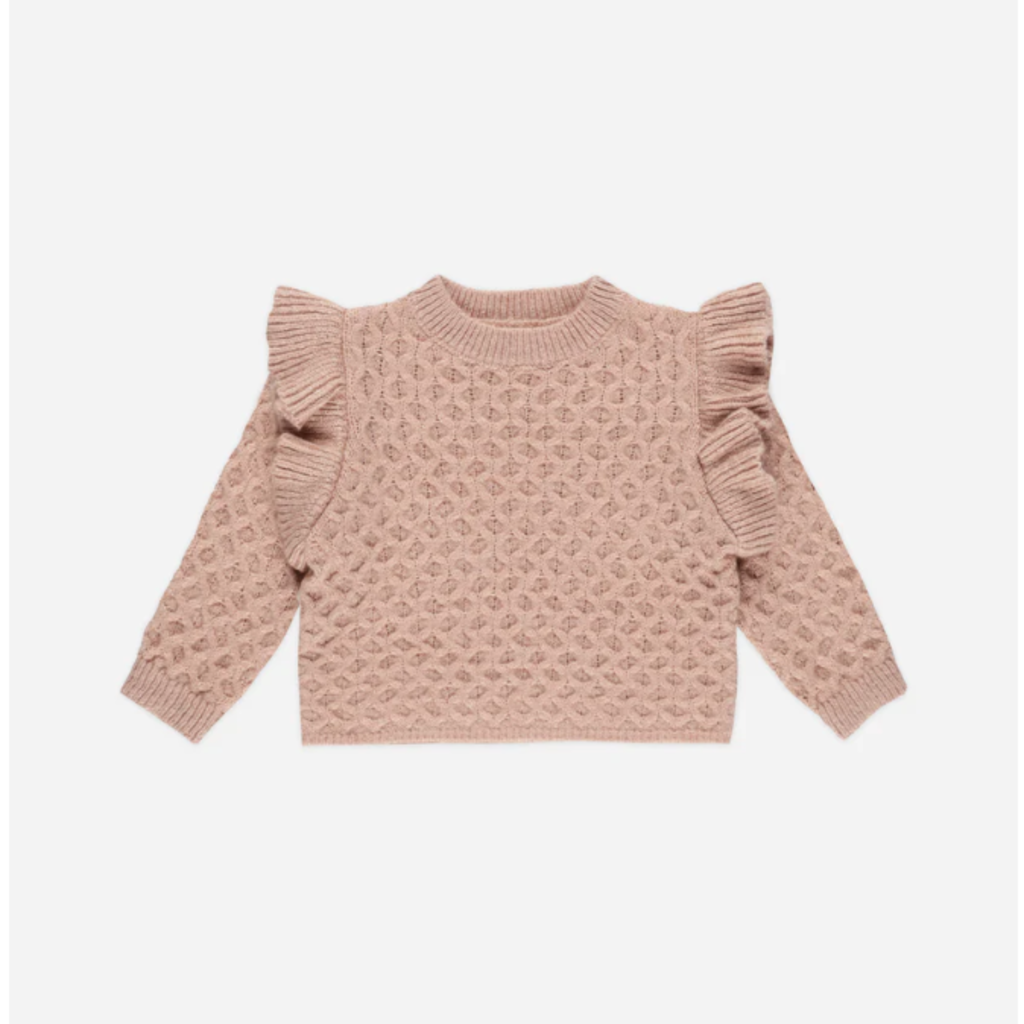 Rylee + Cru Inc. LA REINA SWEATER || ROSE