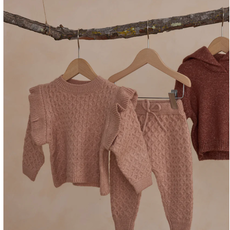 Rylee + Cru Inc. GABLE PANT || ROSE