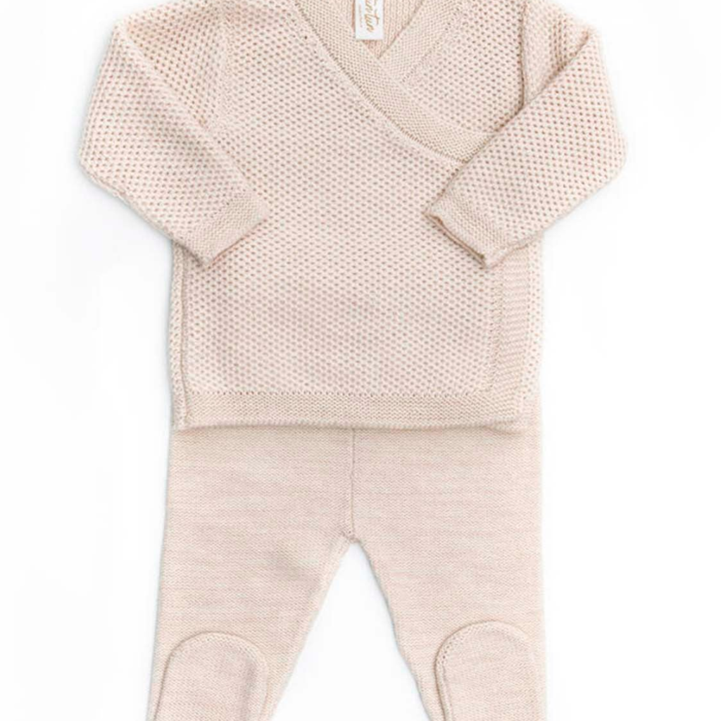 Tun Tun Knitted Kimono Set