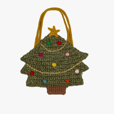 Wild Wawa Crochet Purse - Christmas Tree O/S