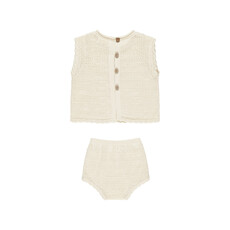 Rylee + Cru Inc. Scallop Knit Baby Set