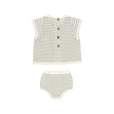 Rylee + Cru Inc. Scallop Knit Baby Set