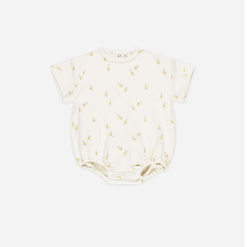 Quincy Mae Relaxed Short Sleeve Baby Romper