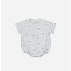 Quincy Mae Relaxed Short Sleeve Baby Romper