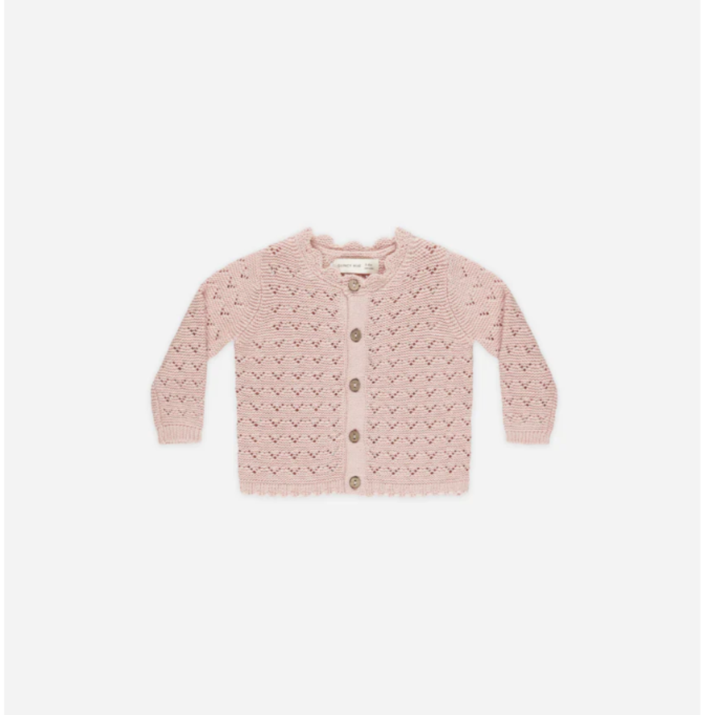 Quincy Mae Scalloped Cardigan