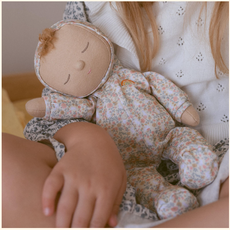 Olli Ella Dozy Dinkum - Custard - Garden Floral