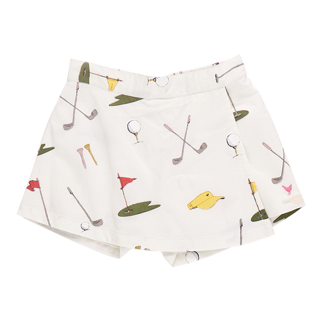 Pink Chicken Crystal Skort