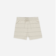 Rylee + Cru Inc. Chandler Knit Short Eucalyptus Stripe 6-12M