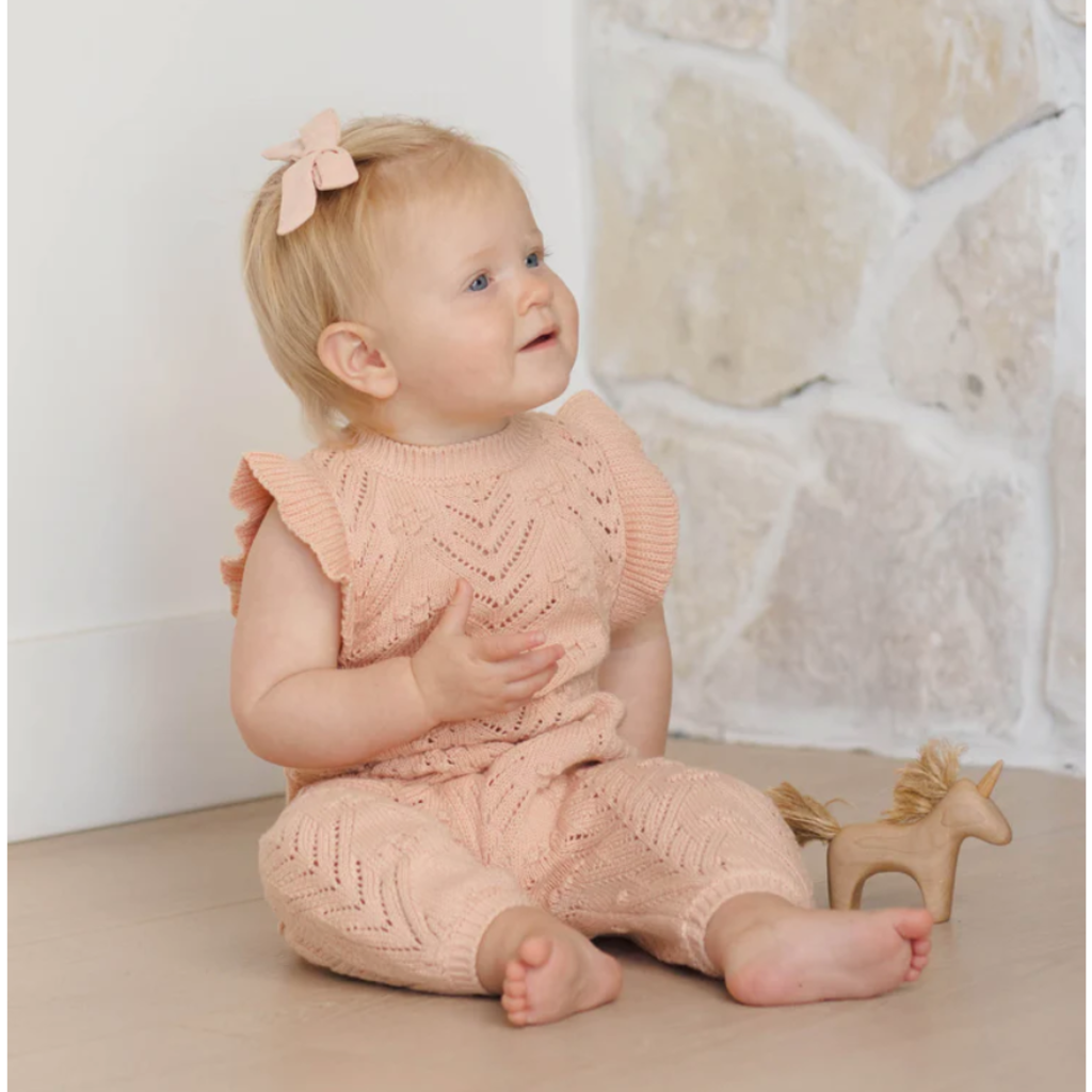 Quincy Mae Mira Knit Romper