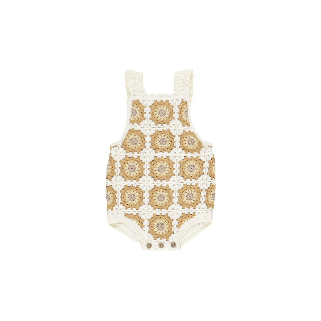 Rylee + Cru Inc. Crochet Romper
