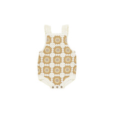 Rylee + Cru Inc. Crochet Romper