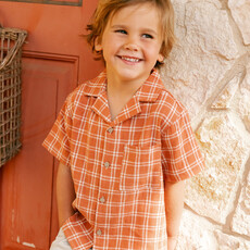 Rylee + Cru Inc. Lapel Collared Shirt