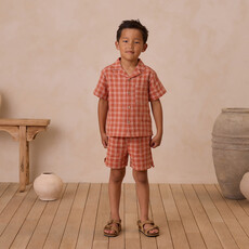Rylee + Cru Inc. Lapel Collared Shirt