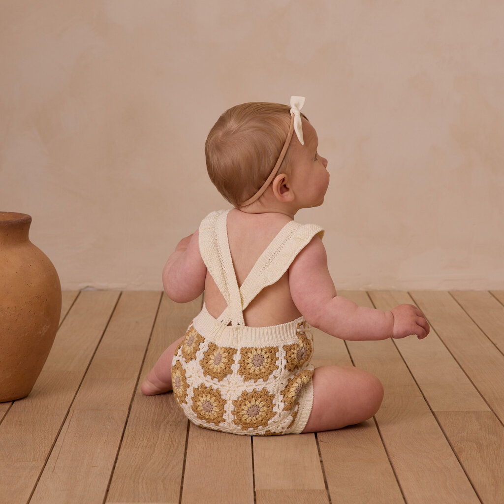 Rylee + Cru Inc. Crochet Romper