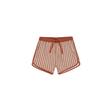Rylee + Cru Inc. Swim Trunk -Poppy Pinstripe 6-12M