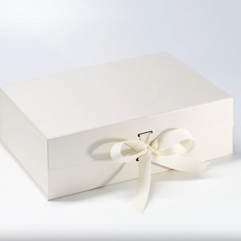 Fold A Box Large Box Ivory
