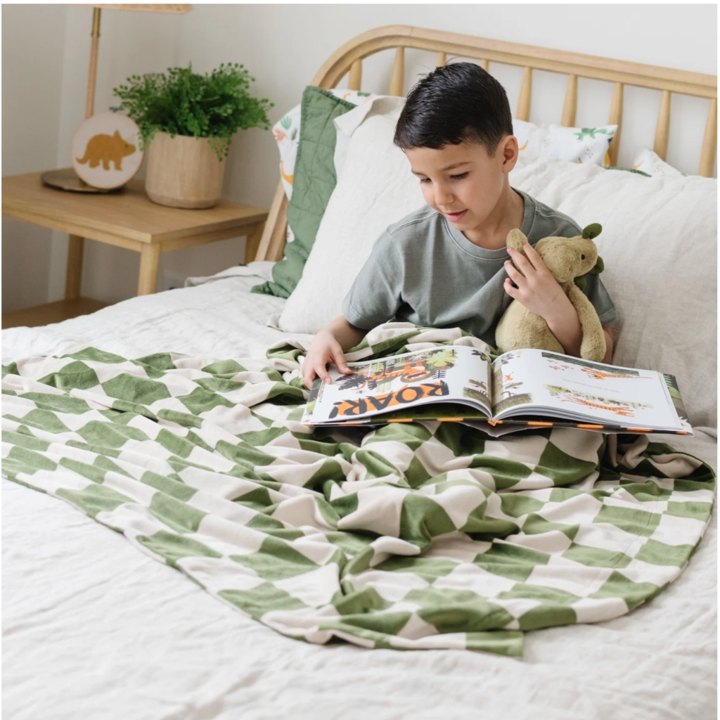 Saranoni Minky Stretch Receiving Blanket