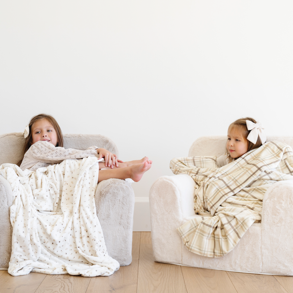 Saranoni Minky Stretch Receiving Blanket