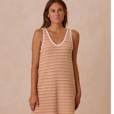 Rylee + Cru Inc. Crochet Mini Dress