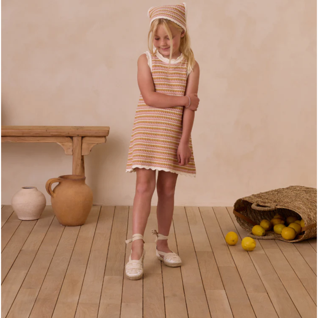 Rylee + Cru Inc. Crochet Tank Mini Dress