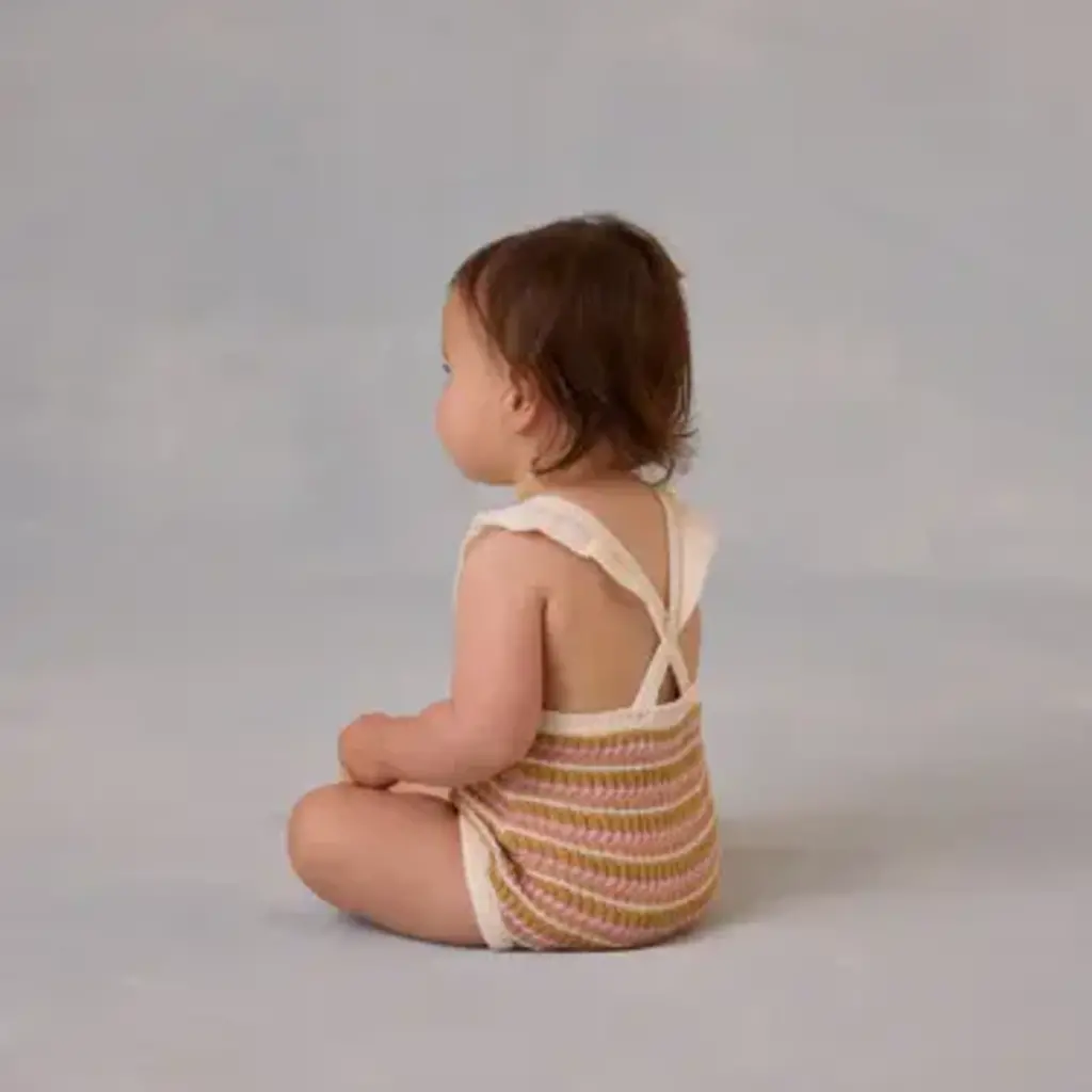 Rylee + Cru Inc. Crochet Romper
