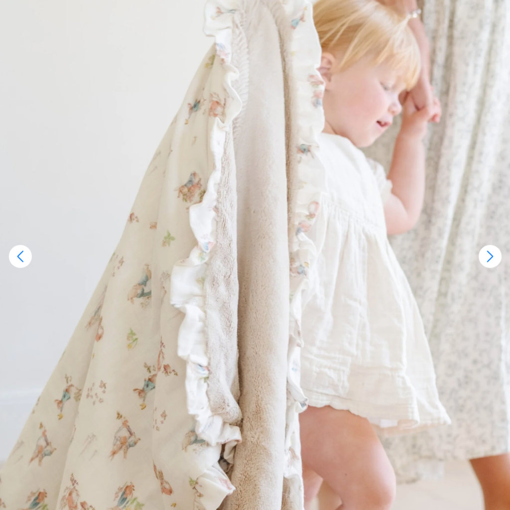 Saranoni Peter Rabbit Muslin Blanket