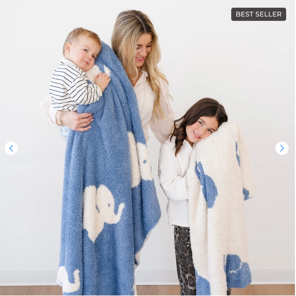 Saranoni Double Layer Bamboni Receiving Blanket