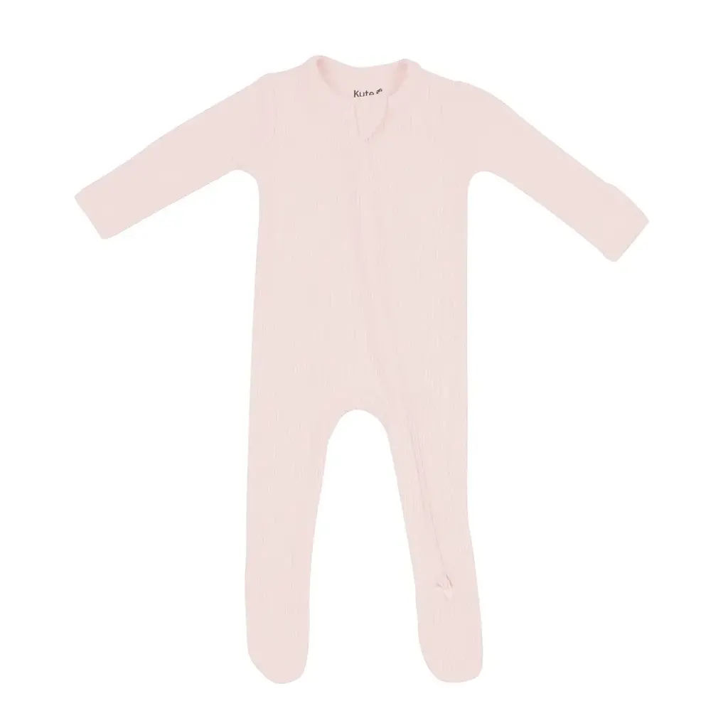 Kyte Baby Ribbed Zipper Footie