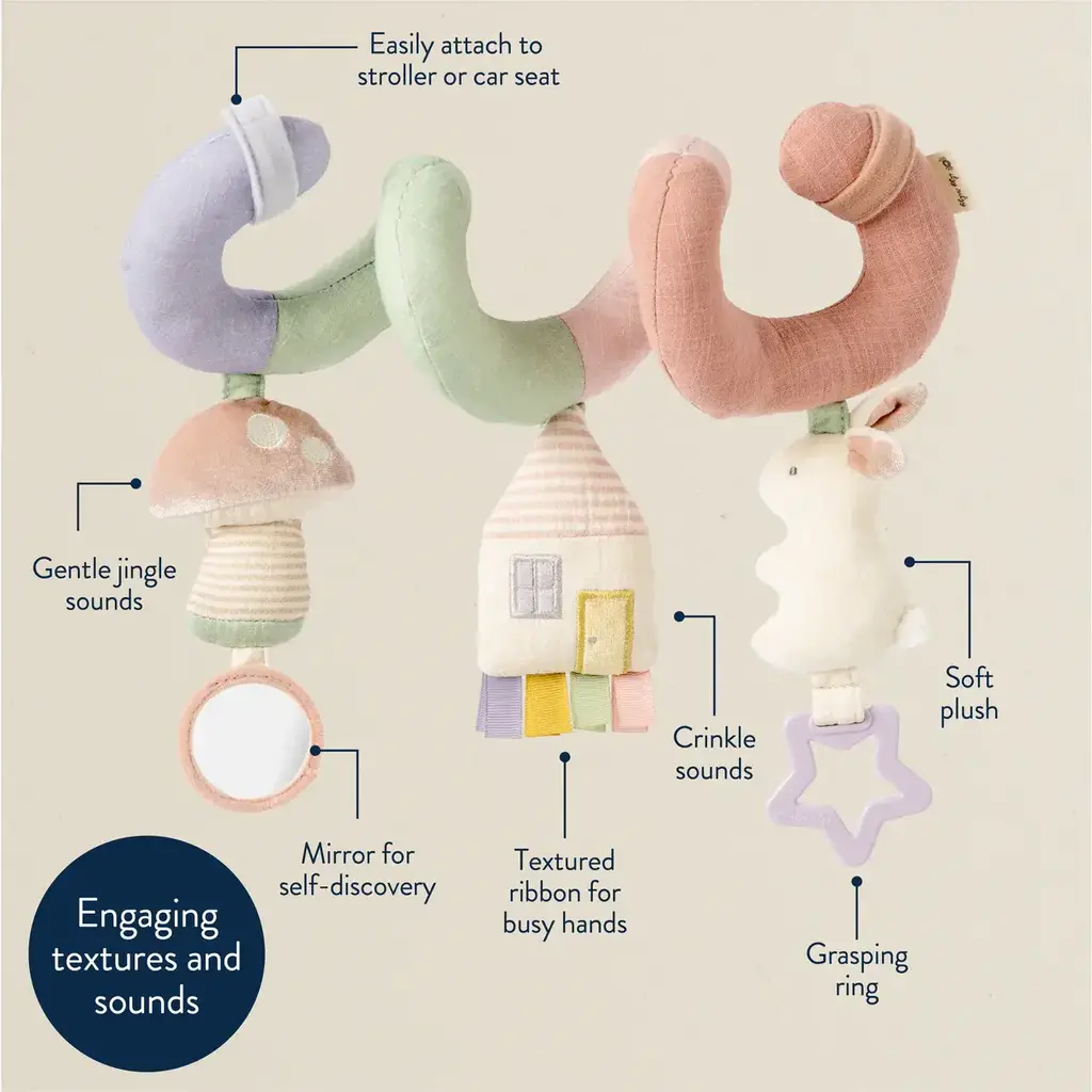 Itzy Ritzy Spiral Car Seat Activity Toy