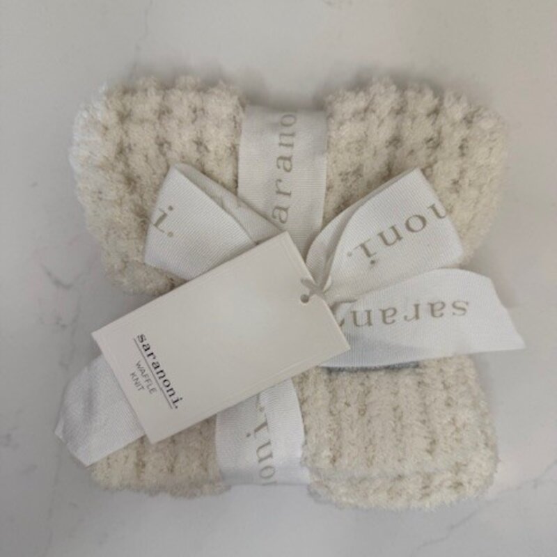 Saranoni Waffle Knit Blanket Mini