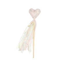 Wild Wawa Magic Wand - White Heart - One Size