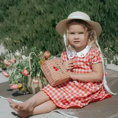 Wild Wawa Scallop Dress