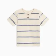 Colored Organics Organic Reef Short Sleeve Henley