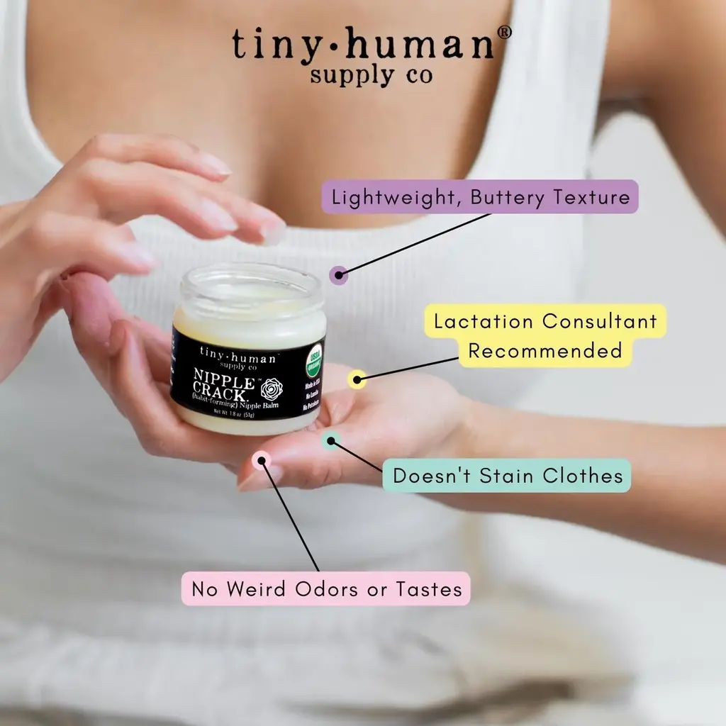 Tiny Human Tiny Human Nipple Crack -   Nipple Balm 1.8 oz