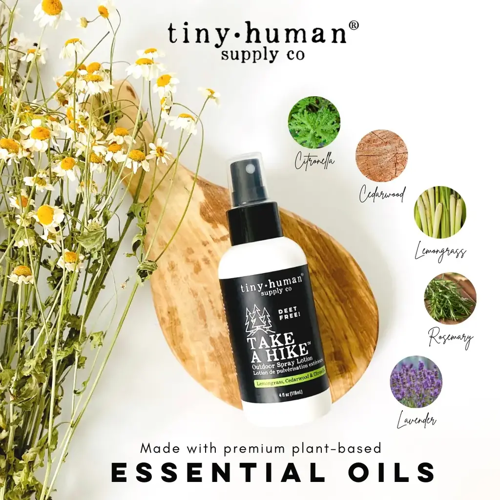 Tiny Human Take A Hike- Outdoor Spray Lotion 4 oz