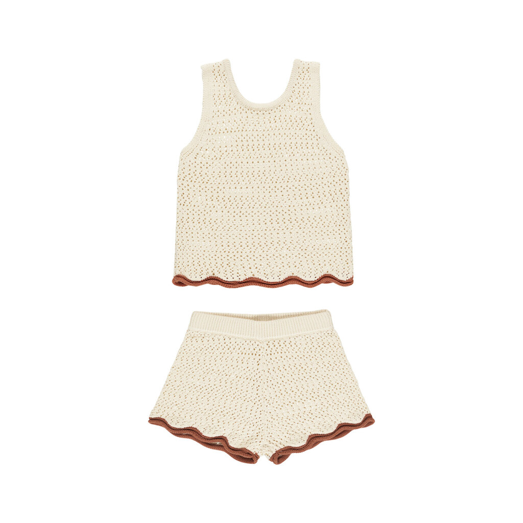 Rylee + Cru Inc. Crochet Tank Set