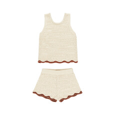 Rylee + Cru Inc. Crochet Tank Set