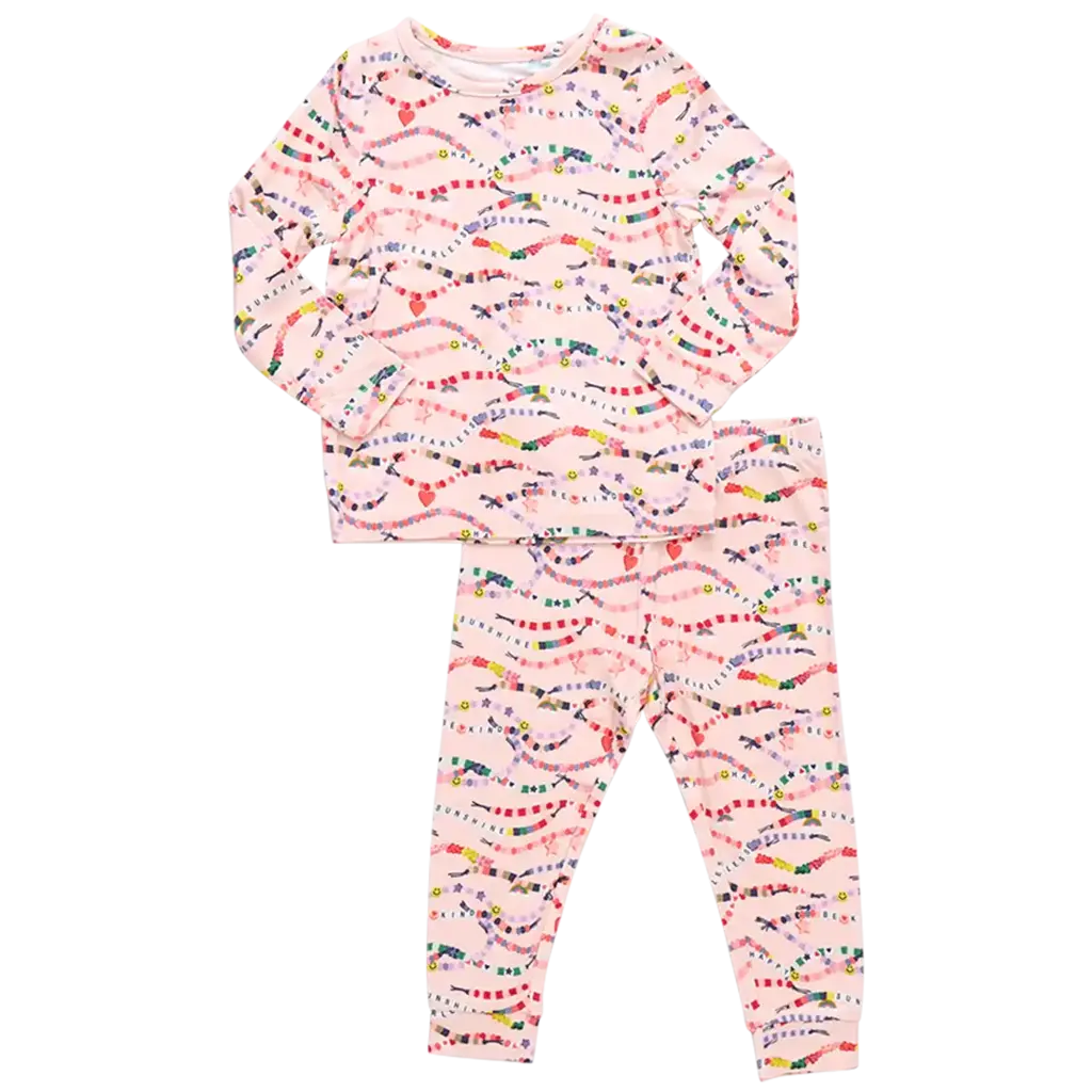 Pink Chicken Kids Bamboo Pajamas