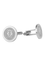 Cufflinks-silver-tone-Pingry seal