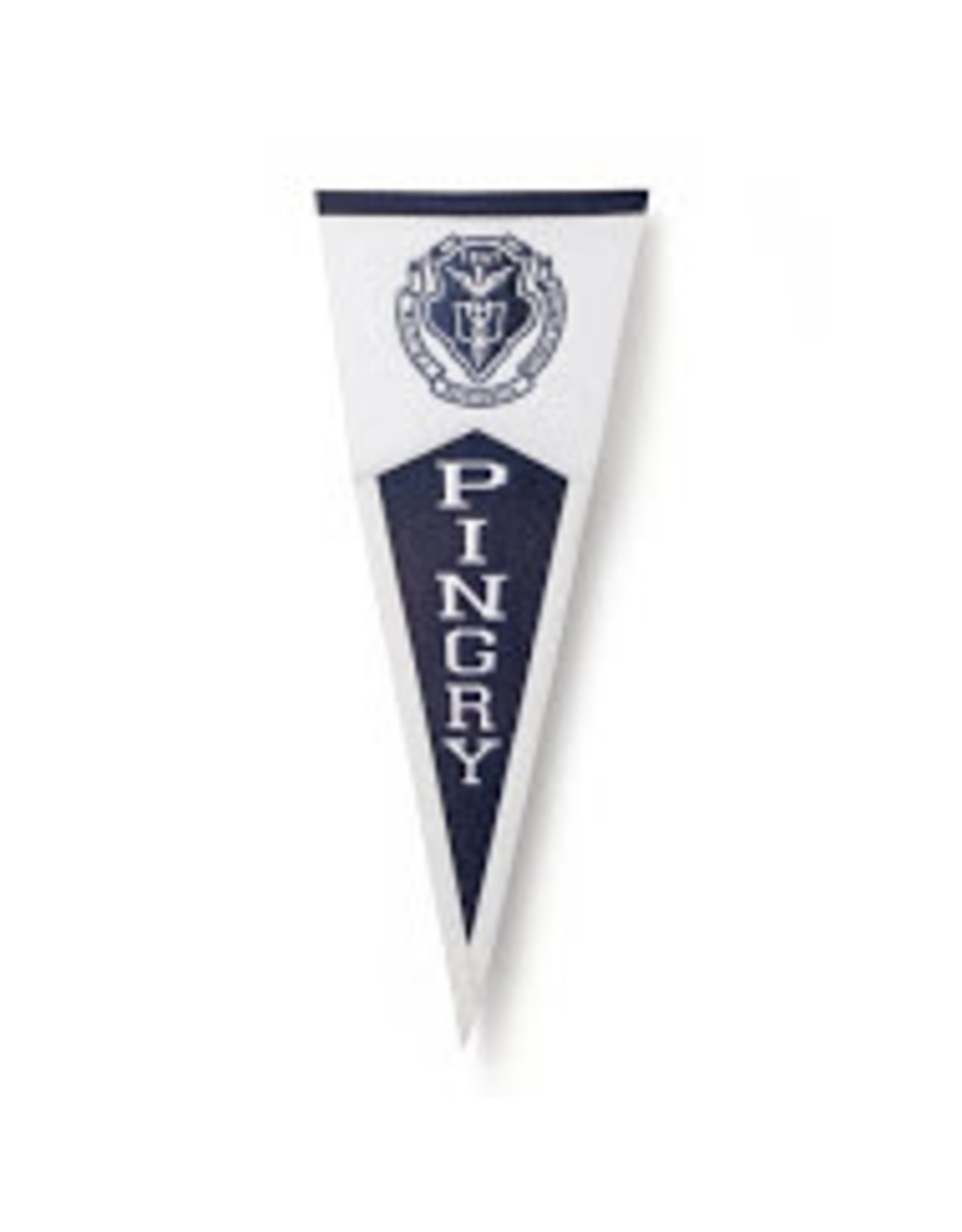 Pingry Pennant-unframed-Navy-Small