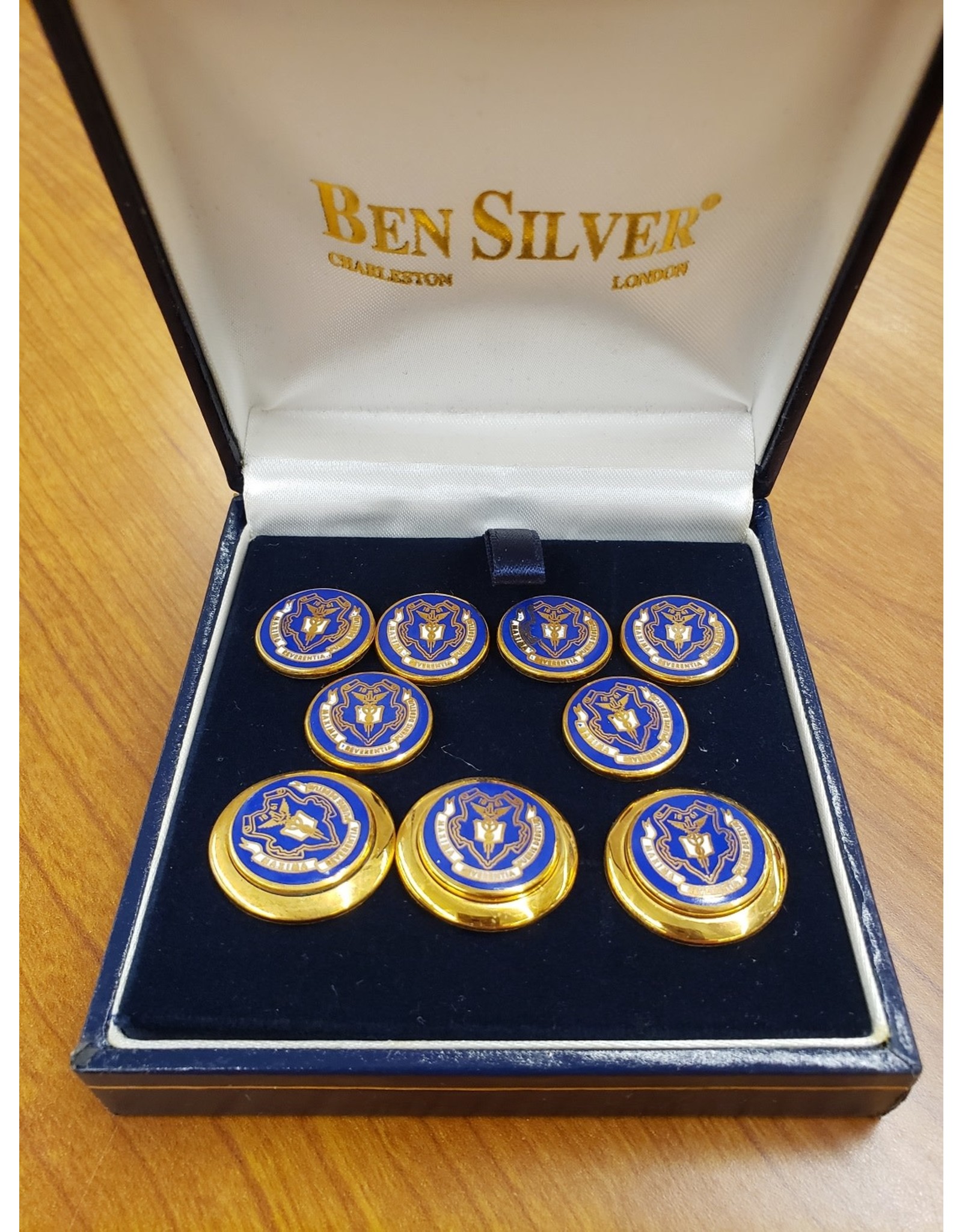 Blazer Buttons-with Blue Seal