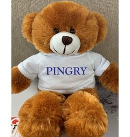 Teddy Bear-Pingry 2021-12 inch with white hoodie